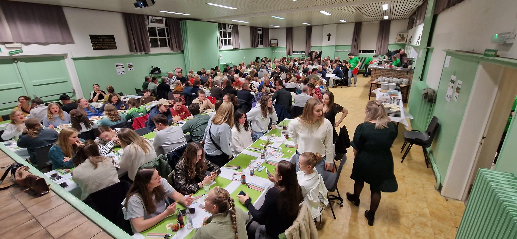 DHC Spaghetti avond een groot succes