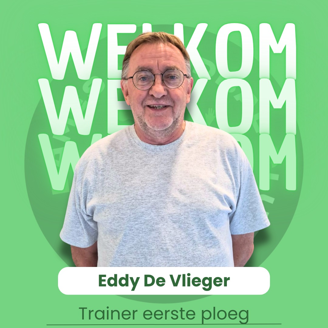 Met trots kondigen we onze nieuwe T1 voor het seizoen 2025-2026 aan: Eddy De Vlieger! 